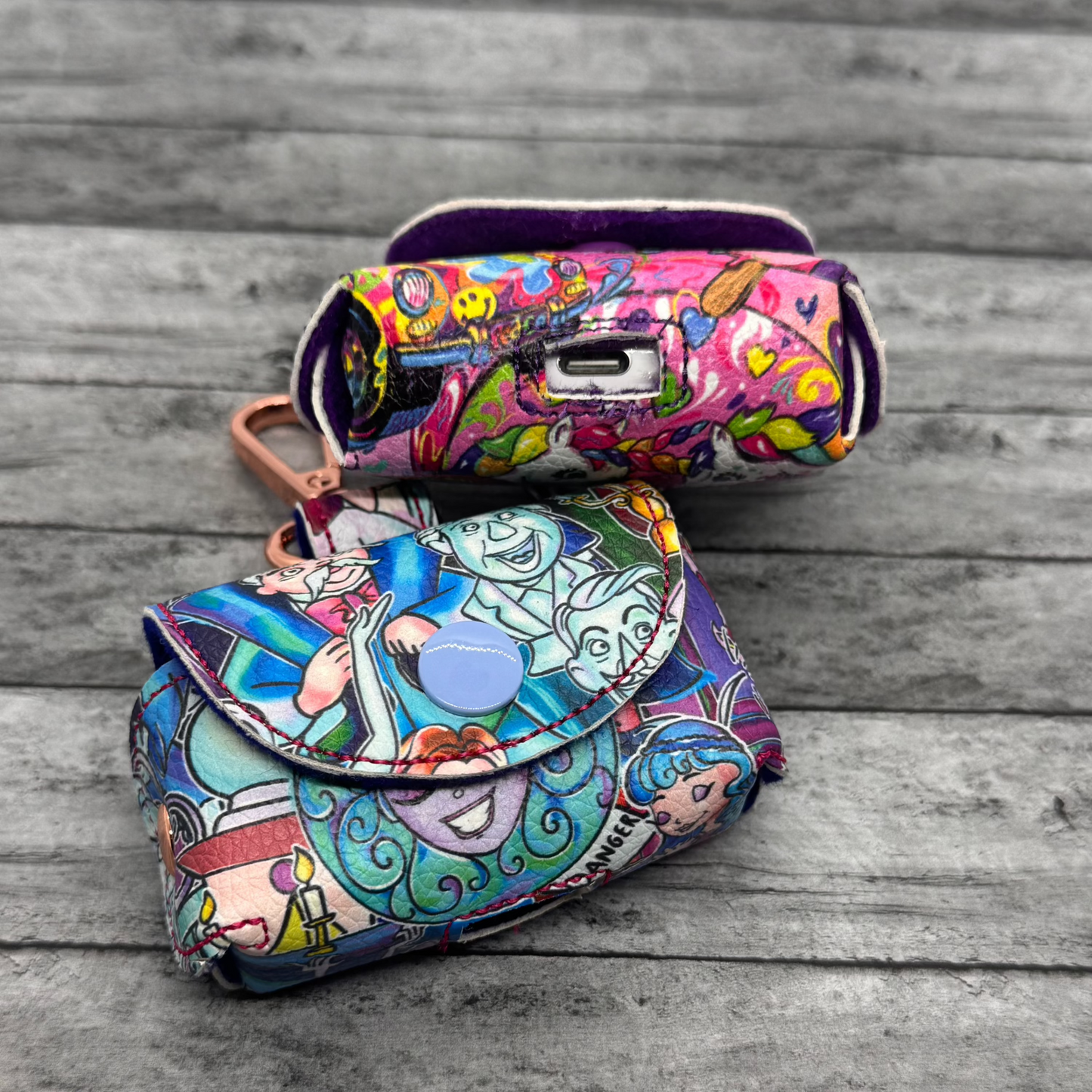 Vinyl AirPod Pro Case with Snap Hook - Spectral Manor