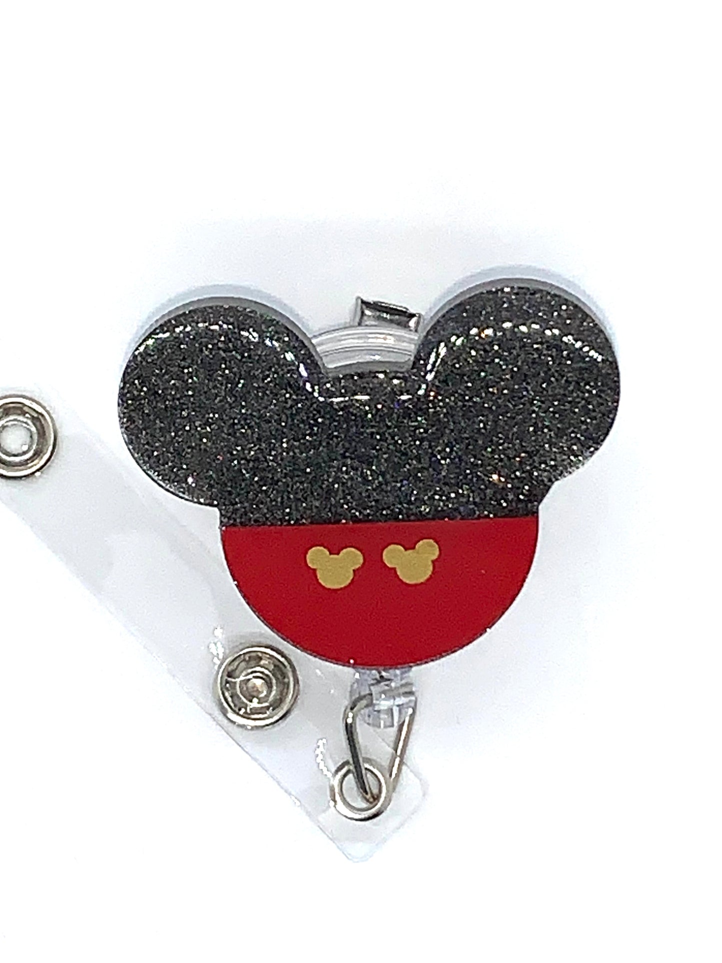 Mickey Ears Interchangeable Badge Reel Topper
