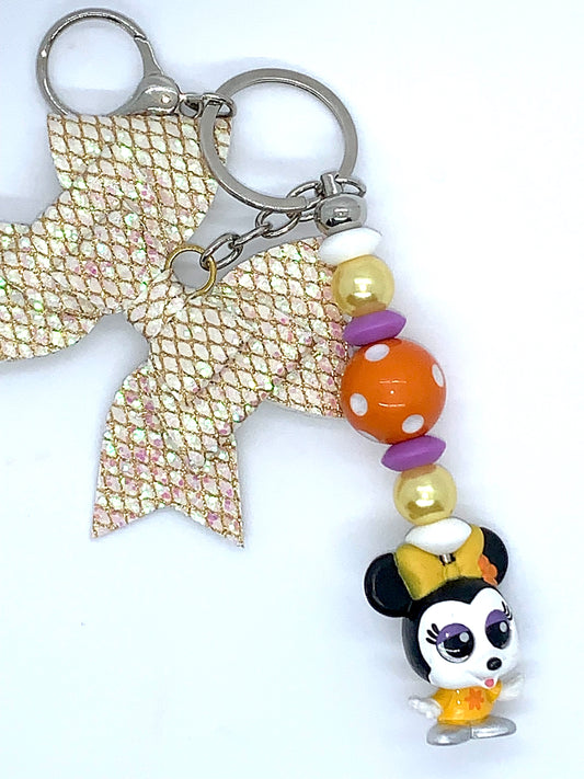 70's Minnie Mouse Doorable Keychain